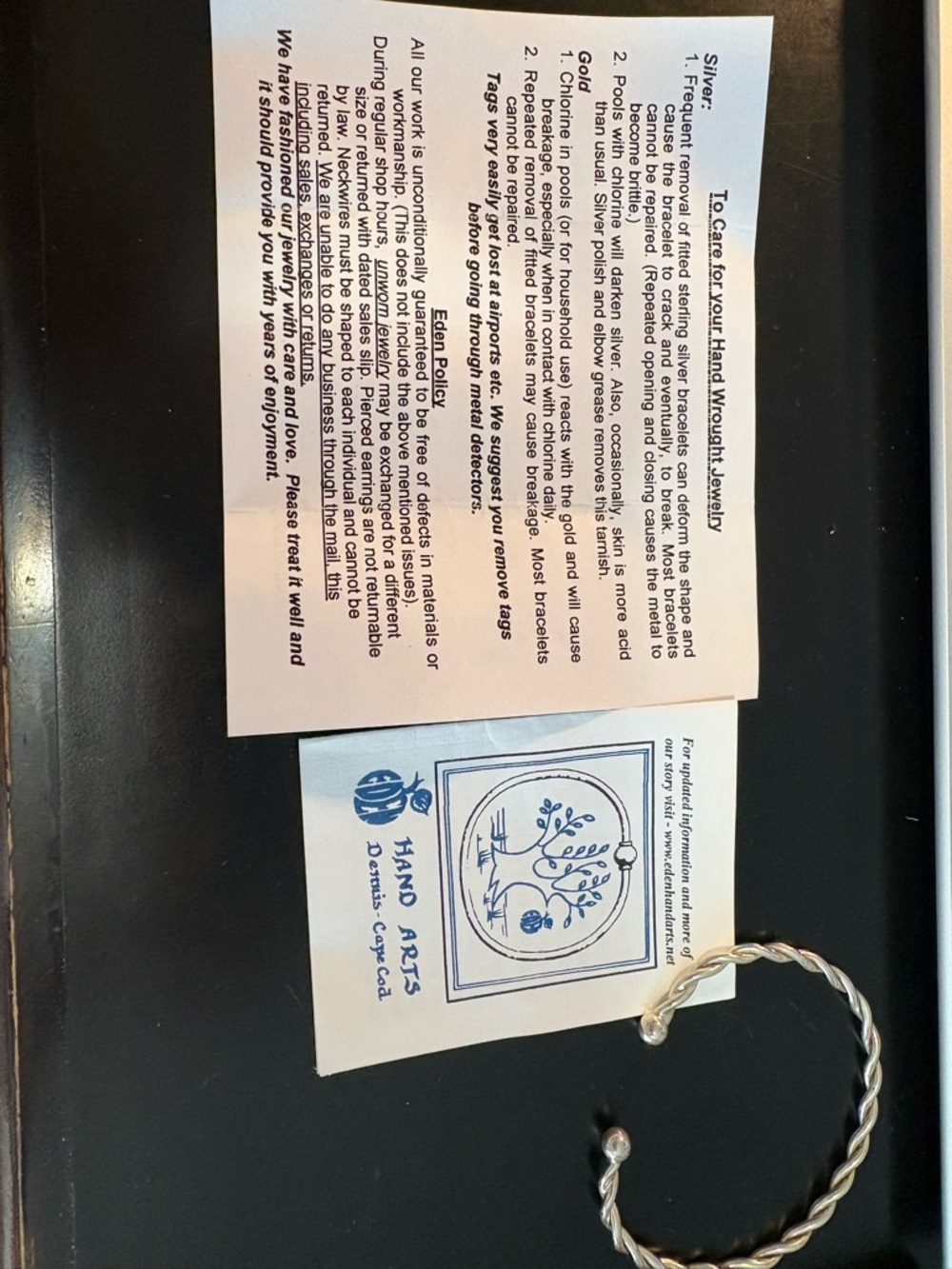 Twisted Silver Rope Bracelet with Bead Accent